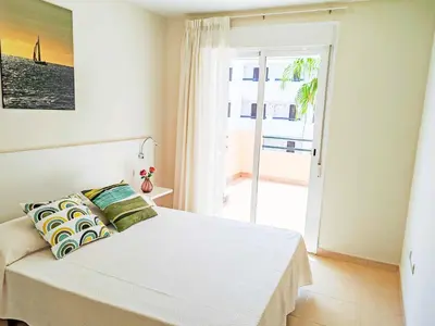 Cama o camas de una habitación en Asuncion Paraiso de Vera