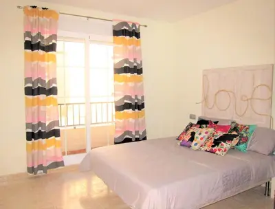 Cama o camas de una habitación en Apartamento en El Toyo - Playas del Cabo