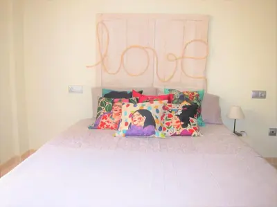 Cama o camas de una habitación en Apartamento en El Toyo - Playas del Cabo