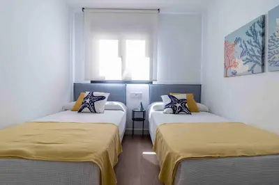 Cama o camas de una habitación en Artes Homes