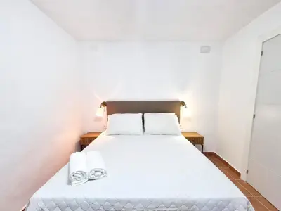 Cama o camas de una habitación en Oasis en la Montaña- By Aloha Palma