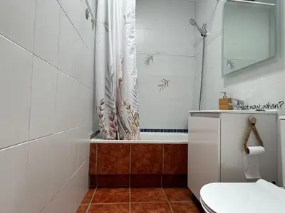 Un baño de Apartamento Las Garzas - Vera Playa