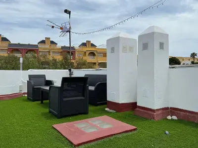 Zona de estar de Apartamento Las Garzas - Vera Playa