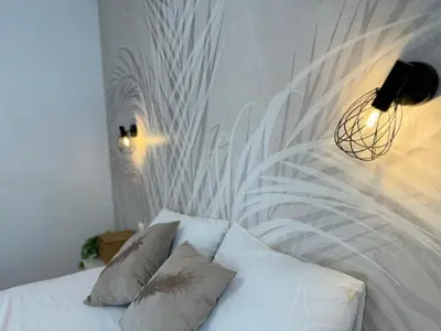 Cama o camas de una habitación en Apartamento Las Garzas - Vera Playa