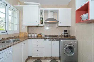 Una cocina o zona de cocina en Brisa de Mar