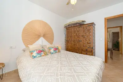 Cama o camas de una habitación en Brisa de Mar