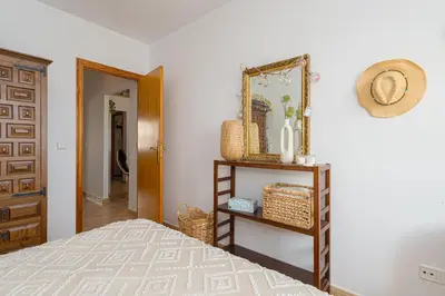 Cama o camas de una habitación en Brisa de Mar
