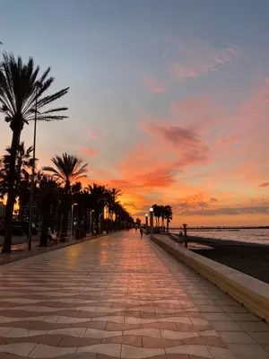 Amanecer o atardecer desde el apartamento o alrededores