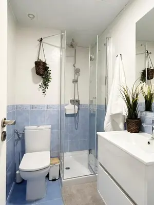 Un baño de Casa con piscina, Mojácar Playa