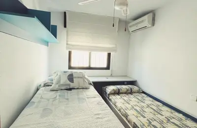 Cama o camas de una habitación en Casa La Higuera