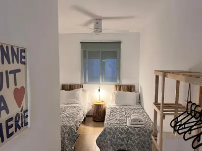 Cama o camas de una habitación en Bambu