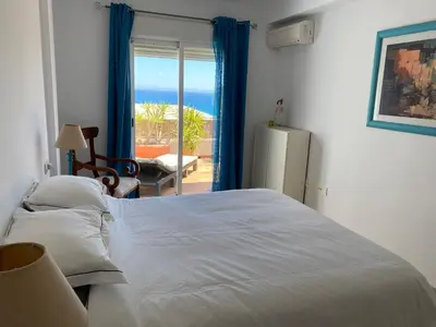 Cama o camas de una habitación en Apto Calle España