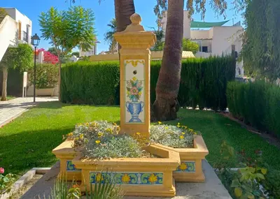 Jardín al aire libre en Vivaldi Vera Costa