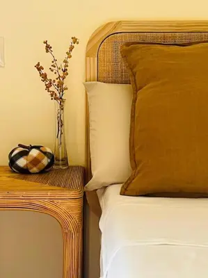 Cama o camas de una habitación en Casa Mediterránea Golf Vera y playa