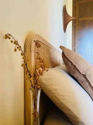 Cama o camas de una habitación en Casa Mediterránea Golf Vera y playa