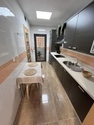 Una cocina o zona de cocina en Fun and Relax Apt Playa Aguadulce