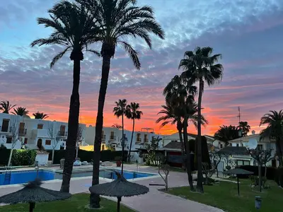 Amanecer o atardecer desde el apartamento o alrededores