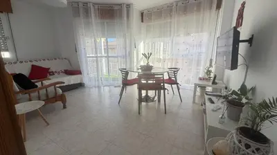 Zona de estar de Tiburón Suite