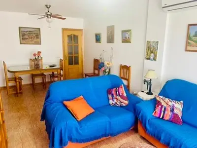 Zona de estar de Castillo Suites, Vivienda con Fines Turísticos El Castillo de Roquetas