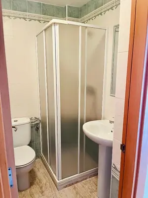 Un baño de Apartamento Perla Playa