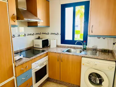 Una cocina o zona de cocina en Apartamento Perla Playa
