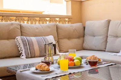 Comida en o cerca de este apartamento