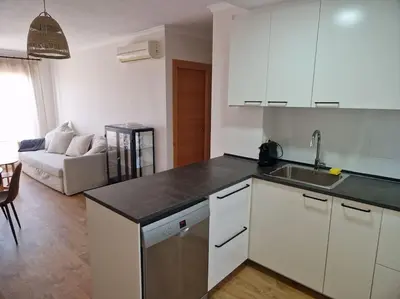 Una cocina o zona de cocina en Atico Pueblo Salinas