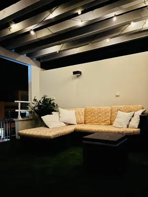 Zona de estar de Ático PalamiRey - 2 terrazas, WIFI, barbacoa, zona especial niños