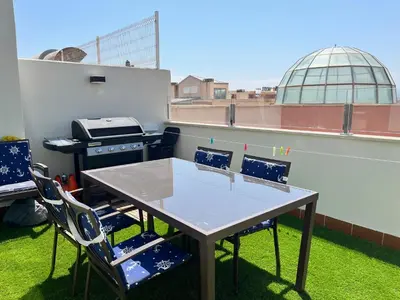 Plano de Ático PalamiRey - 2 terrazas, WIFI, barbacoa, zona especial niños