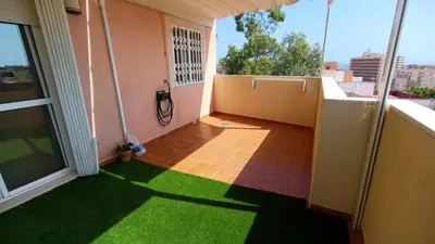 Un balcón o terraza de San Fausto