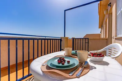 Un balcón o terraza de Ático Magic R&R