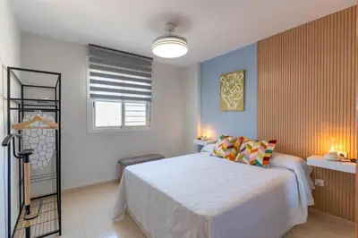 Cama o camas de una habitación en Ático Magic R&R