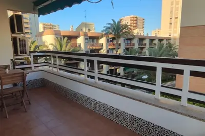 Un balcón o terraza de Apartamento Aguadulce Sur
