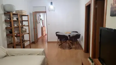Zona de estar de Apartment Turquesa - Almería