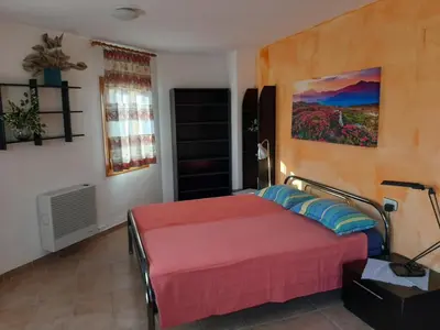 Cama o camas de una habitación en Casa de Galindo