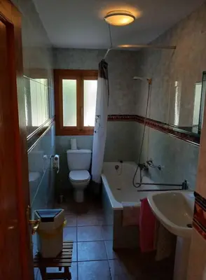 Un baño de Casa de Galindo