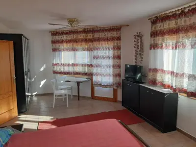 Cama o camas de una habitación en Casa de Galindo