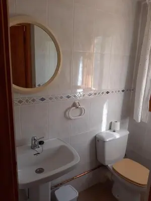 Un baño de Casa de Galindo