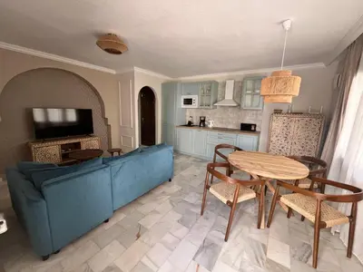 Una cocina o zona de cocina en Vera Costa cerca de la playa