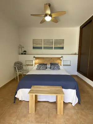 Cama o camas de una habitación en Casa Remanso del Cabo - San Jose