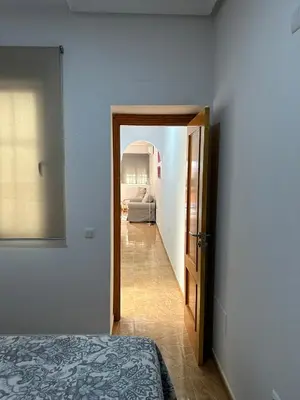 Cama o camas de una habitación en Casa Ciudad Jardín