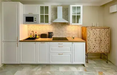 Una cocina o zona de cocina en Casa Veranera Vera Costa