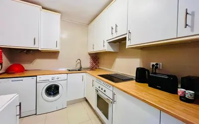 Una cocina o zona de cocina en Penthouse apartment - Mojacar Pueblo - 1 Bedroom - Sleeps 2 - R105