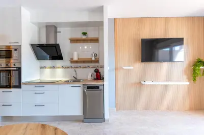 Una cocina o zona de cocina en Mediterráneo Studio R&R