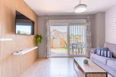 Zona de estar de Mediterráneo Studio R&R