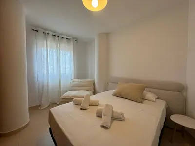 Cama o camas de una habitación en Pura Vida