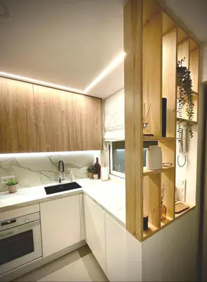 Una cocina o zona de cocina en La Orilla