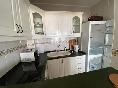 Una cocina o zona de cocina en Apartamento El Palmeral Aguadulce