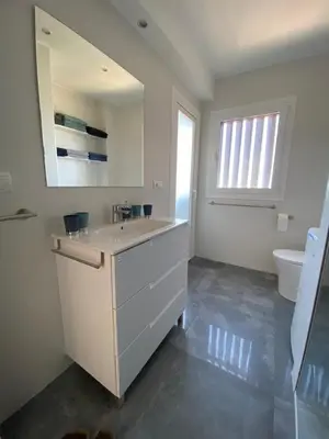 Un baño de Apartamento El Palmeral Aguadulce