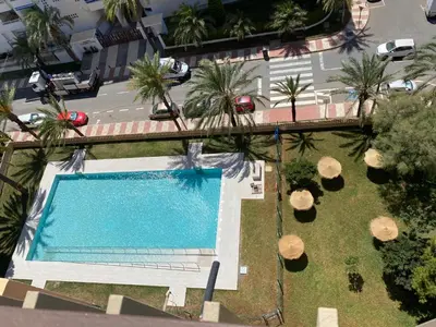 Piscina en o cerca de Apartamento El Palmeral Aguadulce